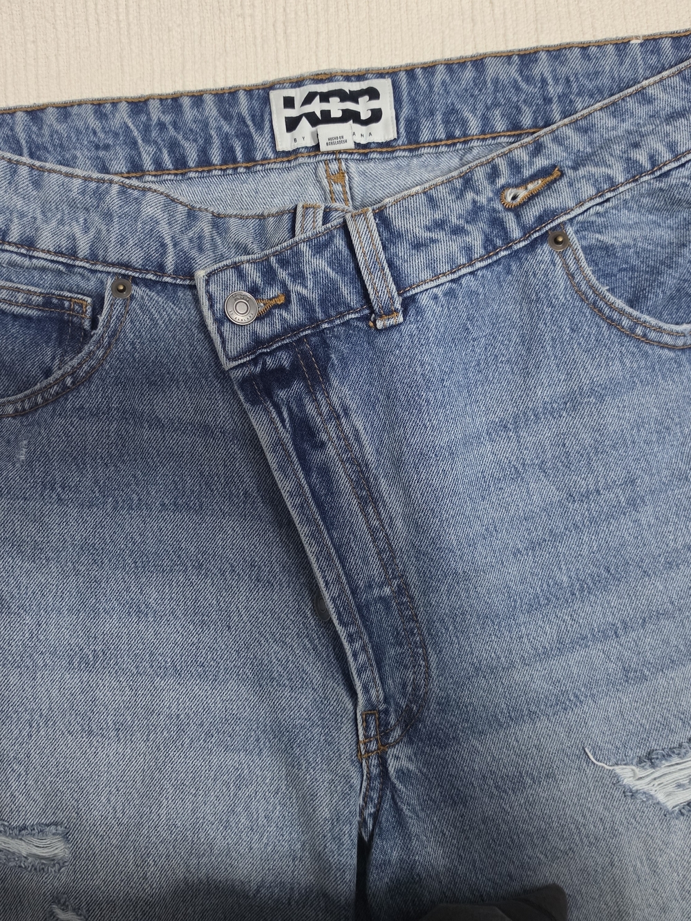 KBB Relaxed Light Blue Denim Jeans - Casual Everyday Wear